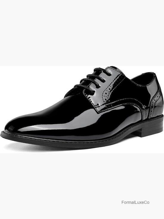 Men\'s Oxfords Formal Business Lace Up Dress Shoes Wide Width